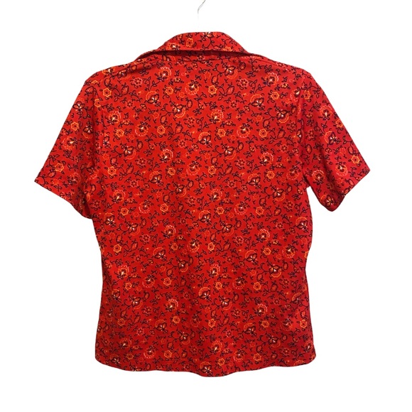 Vintage Floral Collared Shirt - Picture 3 of 5
